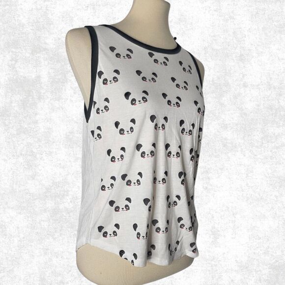 Revive KAWAII Panda Face Tank Top – Size Large - Picture 1 of 6
